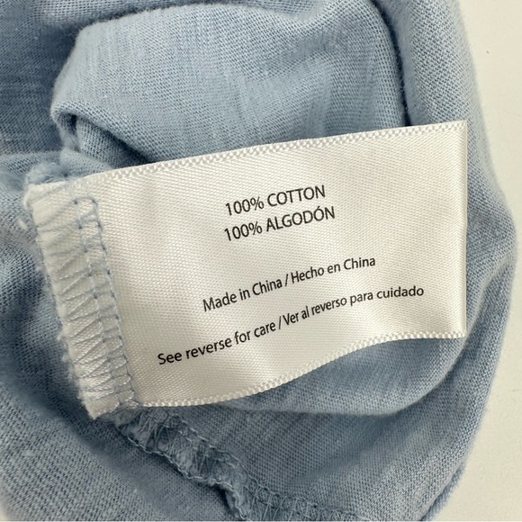 WILDFOX Tshirt "Feelin' Good" Graphic Tee XXL Womens Soft Cotton Short Slv Blue - Picture 10 of 12